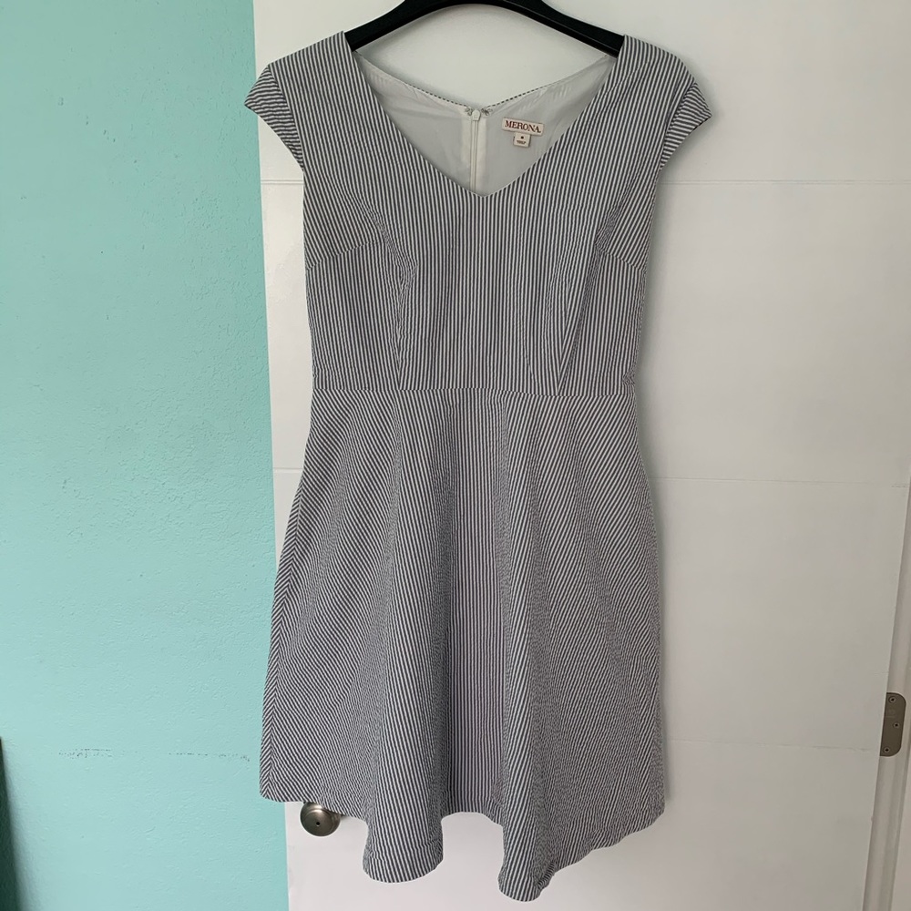 ⚓️ Seersucker Dress | Size 8
